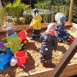 Großer Sandkasten
